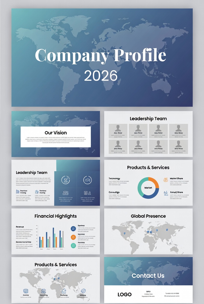 PowerPoint Company Profile 2569