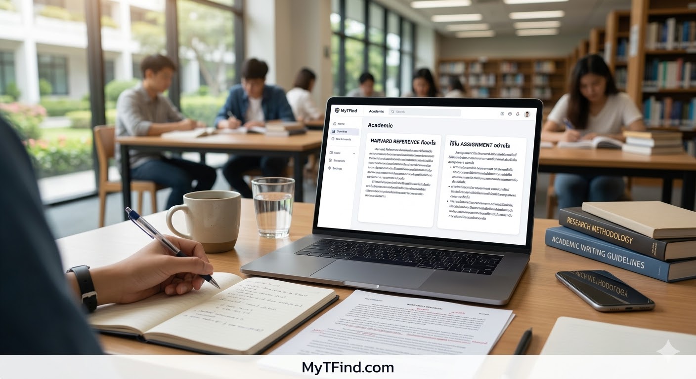 Harvard Reference คืออะไร ใช้ใน Assignment อย่างไร